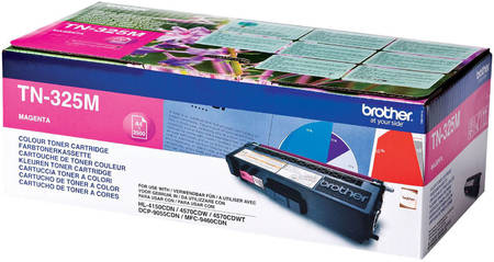 Картридж для лазерного принтера Brother TN-325M, пурпурный, оригинал