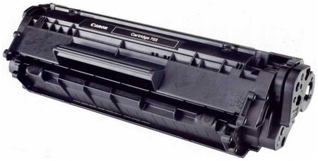 Картридж для лазерного принтера Canon 703 черный, оригинал 703BK 965844444197408
