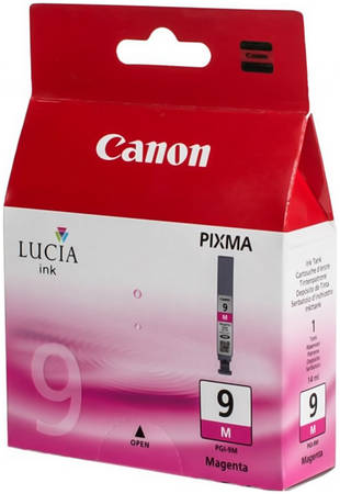 Картридж для струйного принтера Canon PGI-9M (1036B001) пурпурный, оригинал 965844444197417
