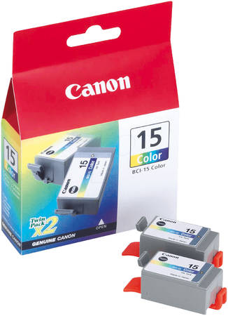 Картридж для струйного принтера Canon BCI-15 (8191A002) цветной, оригинал 965844444197474