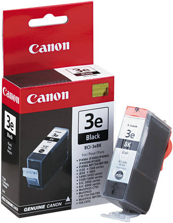 Картридж для струйного принтера Canon BCI-3eBK (4479A002) , оригинал
