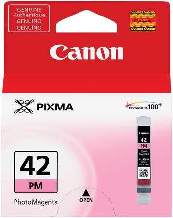 Картридж для струйного принтера Canon CLI-42PM (6389B001) пурпурный, оригинал 965844444197640