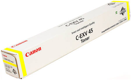 Картридж для лазерного принтера Canon C-EXV45Y , оригинал C-EXV45 Y