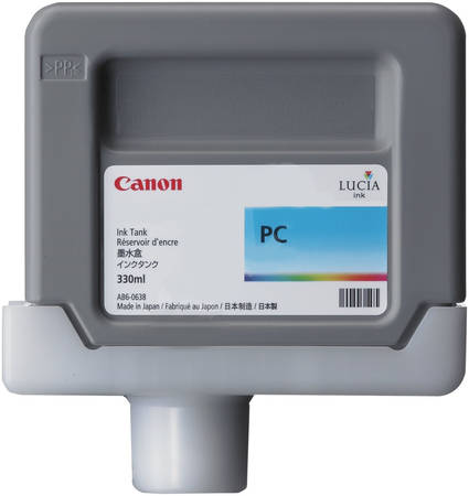 Картридж для струйного принтера Canon PFI-306 PC голубой, голубой 965844444197665