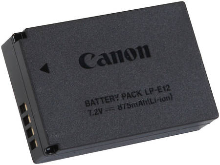 Аккумулятор для цифрового фотоаппарата Canon LP-E12 965844444197674
