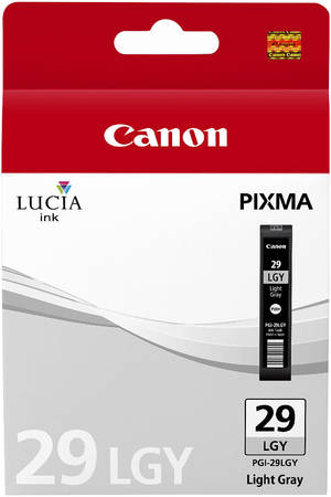 Картридж для струйного принтера Canon PGI-29LGY серый, оригинал 965844444197686