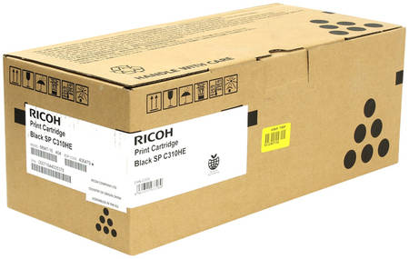 Картридж для лазерного принтера RicohSP C310HE, желтый, оригинал 406482 965844444197743
