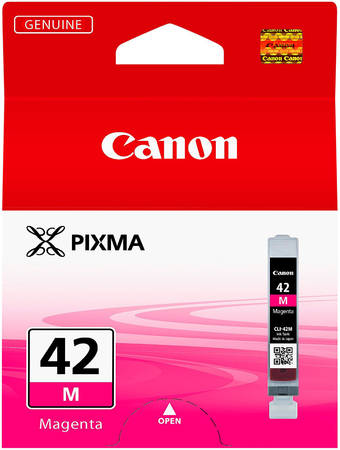 Картридж для струйного принтера Canon CLI-42M (6386B001) пурпурный, оригинал 965844444197806