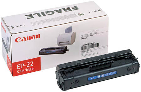 Картридж для лазерного принтера Canon EP-22 черный, оригинал 965844444197822