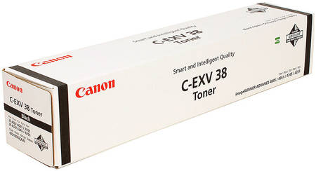 Тонер для лазерного принтера Canon C-EXV38 черный, оригинал 965844444197827