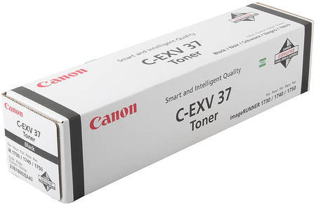 Тонер для лазерного принтера Canon C-EXV37 черный, оригинал 965844444197835