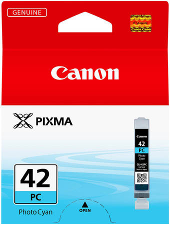 Картридж для струйного принтера Canon CLI-42PC (6388B001) голубой, оригинал 965844444197858