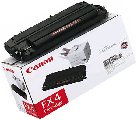Картридж для лазерного принтера Canon FX-4 черный, оригинал 965844444197863