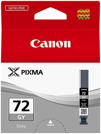 Картридж для струйного принтера Canon PGI-72GY (6409B001) серый, оригинал 965844444197894