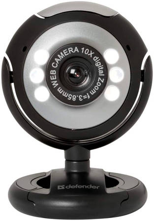 Web-камера Defender C-110 Grey/ Black (63110) 965844444198759