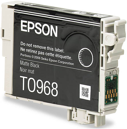 Картридж для струйного принтера Epson C13T09684010, матовый черный, оригинал 965844444199012