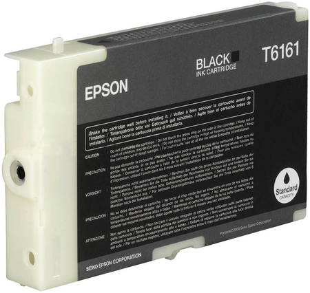 Картридж для струйного принтера Epson C13T616100, черный, оригинал 965844444199026
