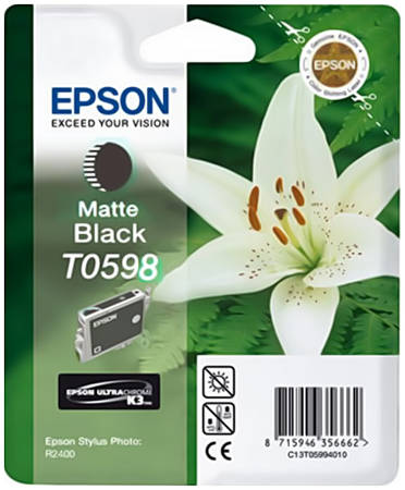 Картридж для струйного принтера Epson C13T05984010, матовый черный, оригинал 965844444199111
