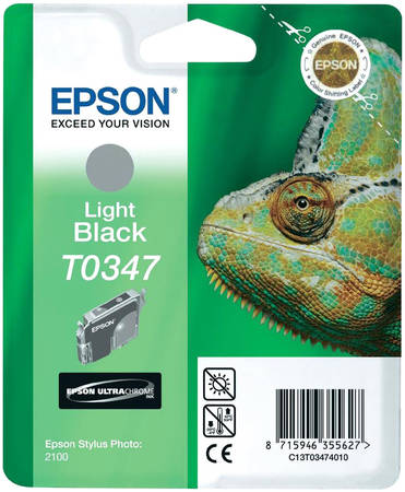 Картридж для струйного принтера Epson C13T03414010, черный, оригинал 965844444199135