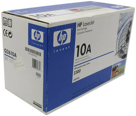 Картридж для лазерного принтера HP 10А (Q2610A) черный, оригинал 965844444199419