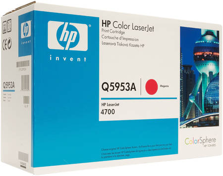 Картридж для лазерного принтера HP 643A (Q5953A) пурпурный, оригинал 965844444199422
