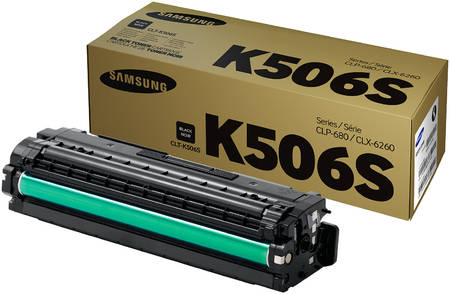 Картридж для лазерного принтера Samsung CLT-K506S, черный, оригинал 965844444199550