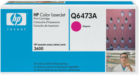 Картридж для лазерного принтера HP 502A (Q6473A) пурпурный, оригинал 965844444199888