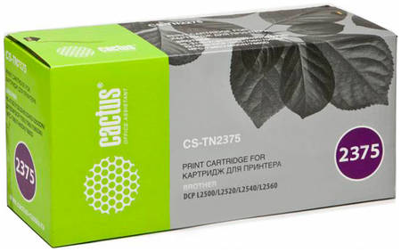 КартриджCactus CS-TN2375 черный (CS-TN2375) 965844444246411