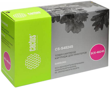 Тонер-картридж для лазерного принтера CACTUS CS-S4824S черный, совместимый 965844444246477