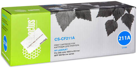 Тонер-картридж для лазерного принтера CACTUS CS-CF211A , совместимый