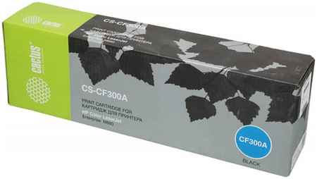 Тонер-картридж для лазерного принтера CACTUS CS-CF300A черный, совместимый 965844444248150