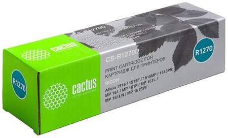 Тонер-картридж для лазерного принтера CACTUS CS-R1270D черный, совместимый 965844444248524
