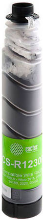 Тонер-картридж для лазерного принтера CACTUS CS-R1230D черный, совместимый 965844444248568