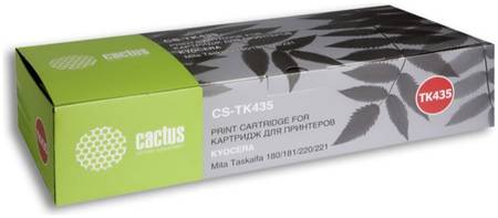 Тонер-картридж для лазерного принтера CACTUS CS-TK435 черный, совместимый 965844444248575