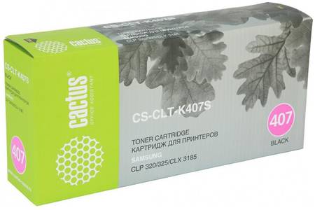 Тонер-картридж для лазерного принтера CACTUS CS-CLT-M407S пурпурный, совместимый 965844444248932