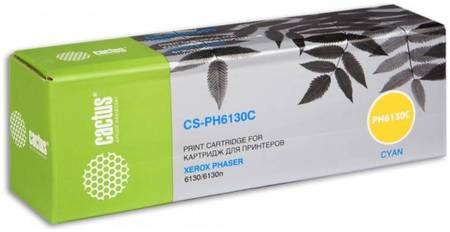 Тонер-картридж для лазерного принтера CACTUS CS-PH6130C , совместимый