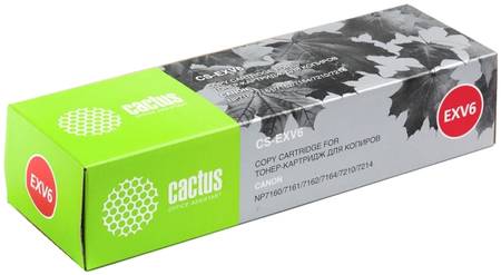 Тонер-картридж для лазерного принтера CACTUS CS-EXV6 черный, совместимый 965844444248971