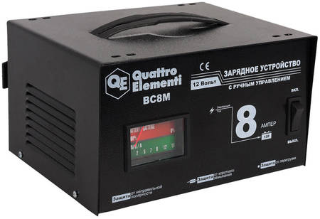Зарядное устройство для АКБ QUATTRO ELEMENTI 770-087 зарядное устройство для АКБ 770-087 965844444249456