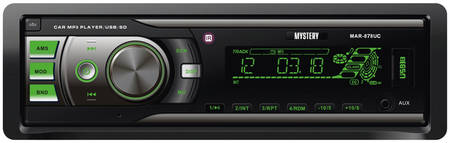 Автомагнитола Mystery MAR-878UC бездисковая USB MP3 FM SD MMC 1DIN 4x50Вт черный автомобильная магнитола MAR-878UC 965844444251049