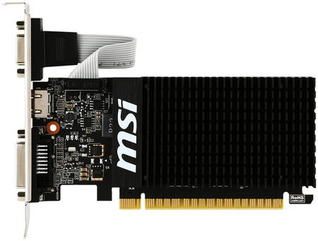 Видеокарта MSI GT710 2G D3H LP (GT 710 2GD3H LP) GeForce GT 710 Silent LP 965844444251179
