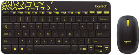 Комплект клавиатура+мышь Logitech MK240 (920-008213) Wireless Combo MK240 Nano Black 965844444278733
