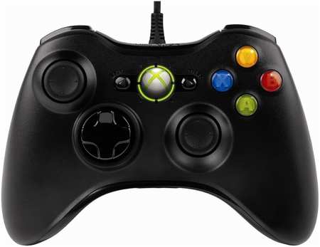 Геймпад NoBrand для Xbox 360 Black (Не оригинал) 965844444406093