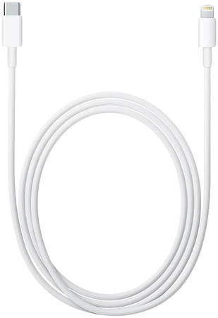 Кабель Apple Lightning 2м White (MKQ42ZM/A) A1702