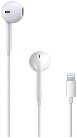 Наушники Apple EarPods Lightning White (MMTN2ZM/A) 965844444406720