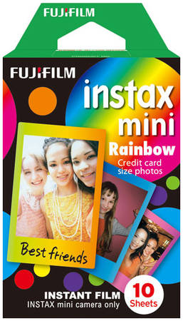 Картридж для фотоаппарата Fujifilm Colorfilm Instax Mini Rainbow WW1 10/PK 965844444408421