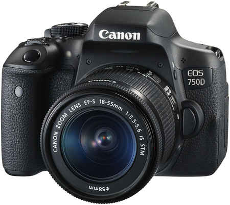 Фотоаппарат зеркальный Canon EOS 750D 18-55mm IS STM Black EOS 750D 18-55 IS STM 965844444415993