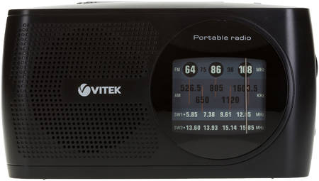 Радиоприемник Vitek VT-3587 Black 965844444418190