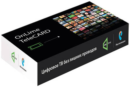Комплект цифрового ТВ OnLime TeleCard (только для Москвы) 965844444421682