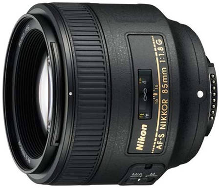 Объектив Nikon AF-S Nikkor 85mm f/1,8G 965844444422348