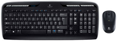 Комплект клавиатура+мышь Logitech MK330 Black 965844444422404